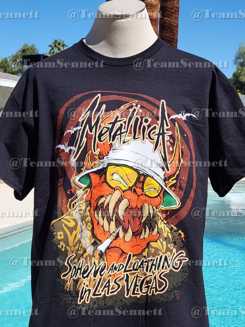 Metallica Sphere Shirt / Sphere and Loathing in Las Vegas / Residency 2026 / 27
